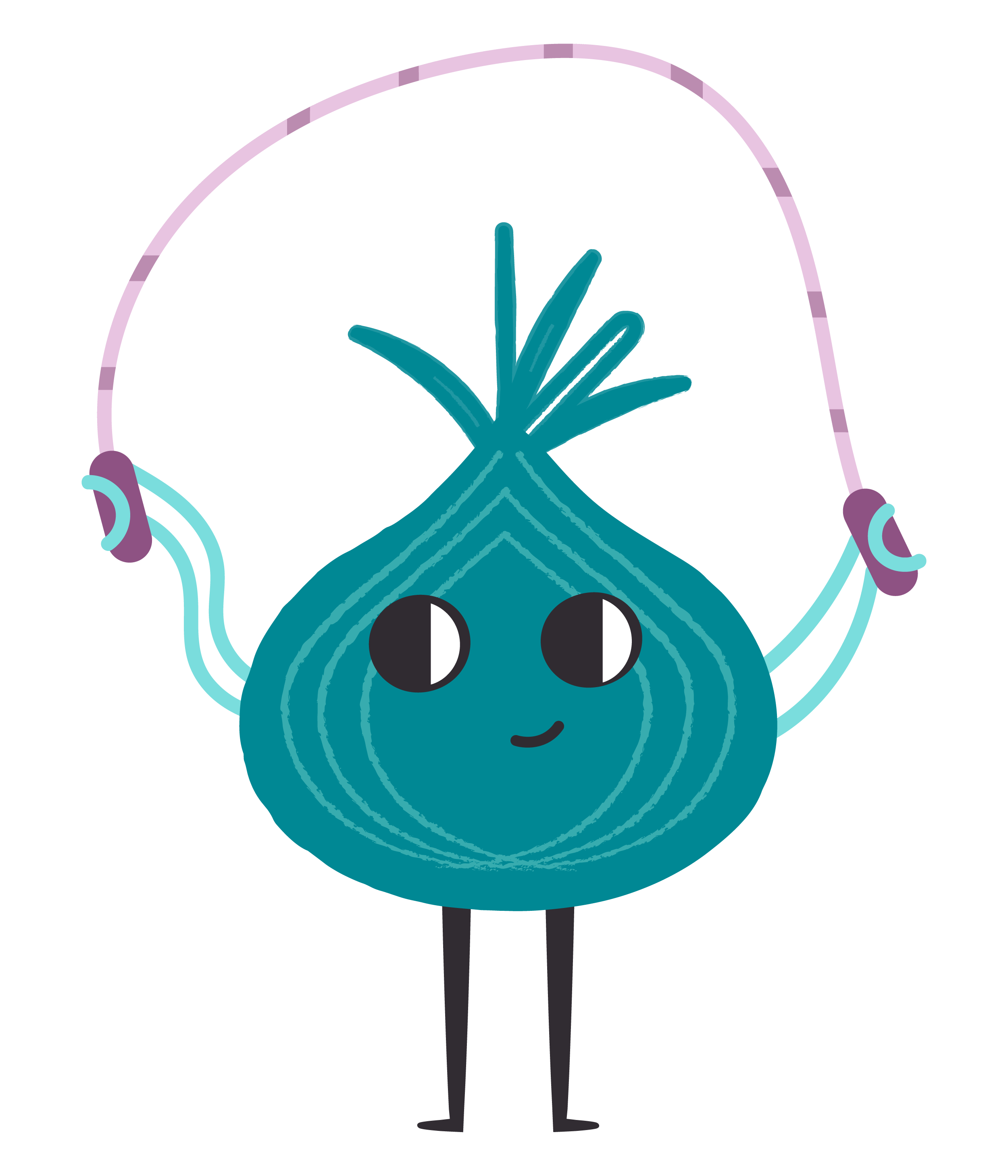 Jumpy the Moon Highway mascot